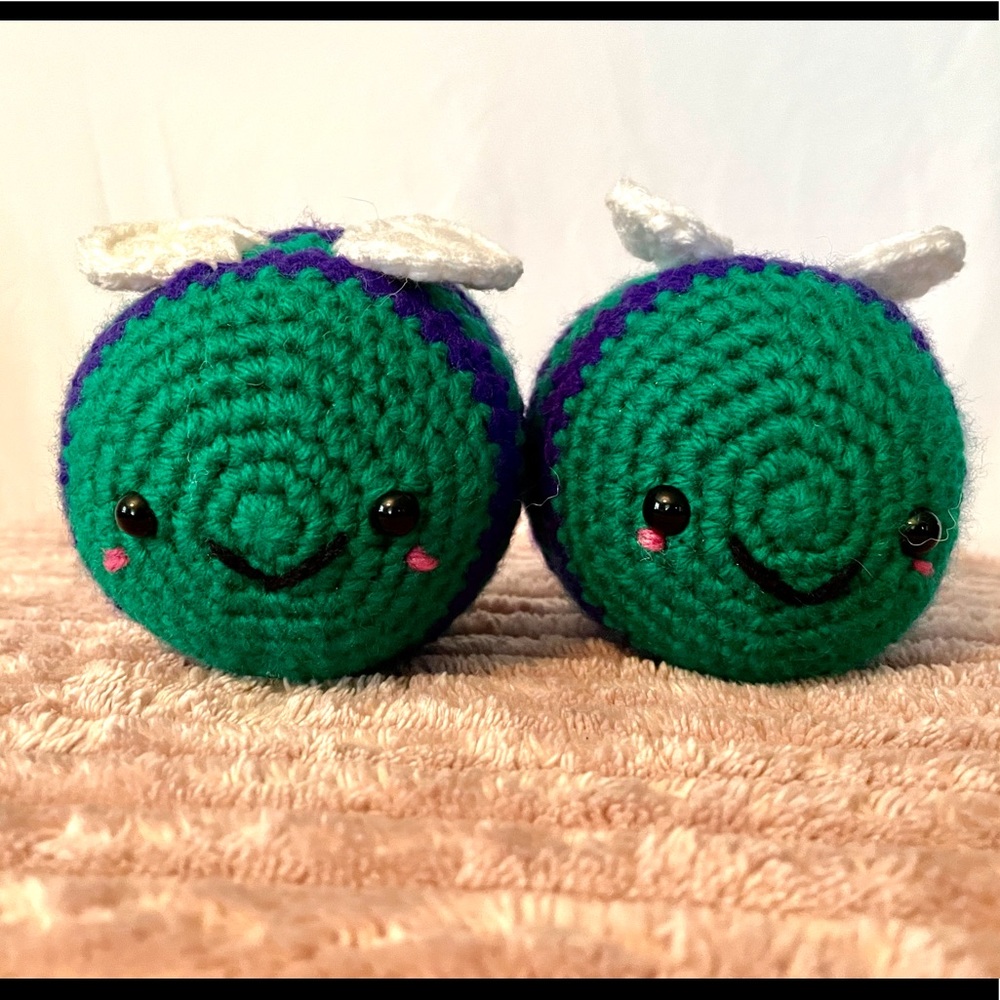 Crochet witch bees